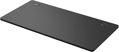 COSTWAY Mesa universal de 48 x 24 pulgadas, escritorio de madera maciza de una sola pieza para marco de escritorio estándar y ajustable en altura,