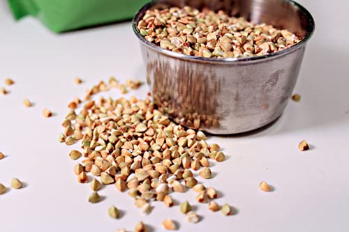 Organic Grains Organic Hulled Buckwheat Groats - 3 Lbs. (48 Oz.) - The Top Organic Buckwheat Ingredient For Your Buckwheat Food Needs! - Non Gmo, Kosher, & Vegan #TOP1
