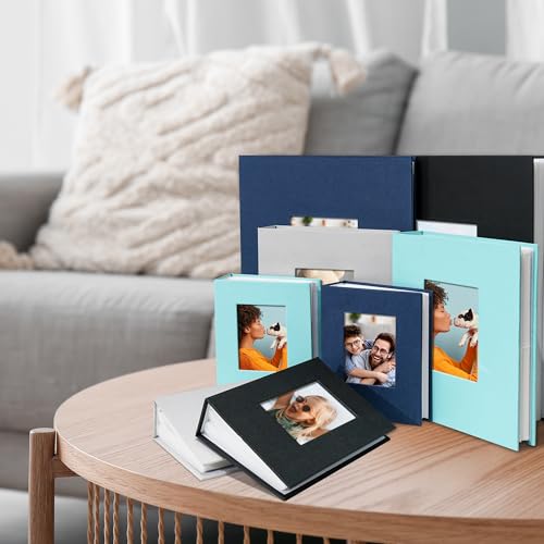 image for Vienrose Small Photo Album 4x6 Slip-in Picture Album 50 Pages Holds 10