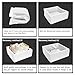 ENMOGO Foam Ball Pit for Toddlers Kids Square Soft Ball Pool Ideal Gift Play Toy for Children Kiddie Pools - White