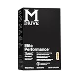 Mdrive Elite Testosterone Booster for Men - Supports Immune Health, Energy, VO2Max, Recovery, Stress Relief, Lean Muscle, KSM-66 Ashwagandha, DIM, Fenugreek, 90 Capsules