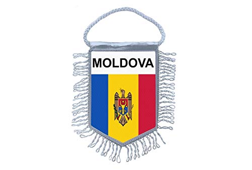 Akachafactory Bandiera Gagliardetto Nazioni Moldova