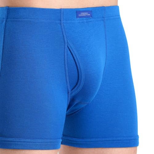 Image of French Connection Regal Oxford,Men's Long Trunks Pack of 2