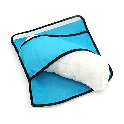 Reposacabezas para niños para cinturón de seguridad azul miniatura 5