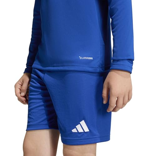 adidas Mixte Enfant Entrada26 Long Sleeve Jersey Kids Shirt, Team Royal Blue/White, 9-10 Years
