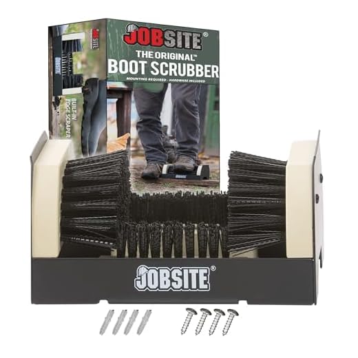 Shoe Cleaner Machine: The Ultimate Solution for Dirty Shoes | Shoe Cleaner JobSite The Original Boot Scrubber - All Weather Industrial Shoe Cleaner & Scraper Brush