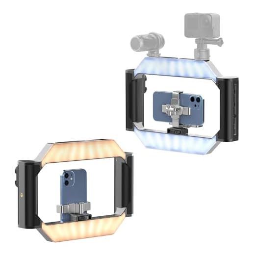 Versatile Smartphone Video Rig with Built-in Light