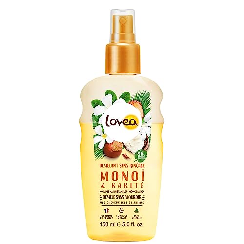 LOVEA - Démêlant Sans Rinçage - Monoï et Karité -...