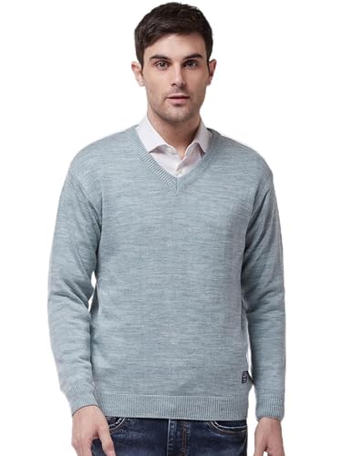 Image of Pivl Men's Winter V Neck Solid Sweaters ||Winterwear||