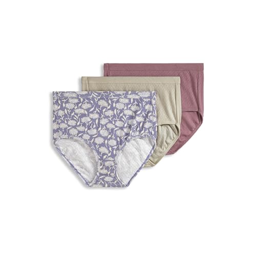 Image of Jockey Women's Underwear 100% Cotton Elance Breathe Brief - 3 Pack