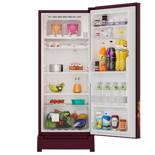 Image of Whirlpool 192 L 4 Star Vitamagic PRO Frost Free Direct-Cool Single Door Refrigerator (215 VMPRO ROY 4S Inv WINE SILK-Z Fridge, Silver, Auto Defrost Technology)