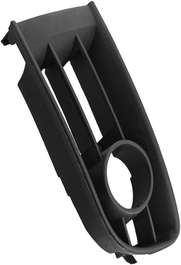 Riloer Front Fog Light Grille Cover Trim, Front Bumper Lower Grille Grill, Compatible with VW Polo Typ 9N 2002-2005, Left