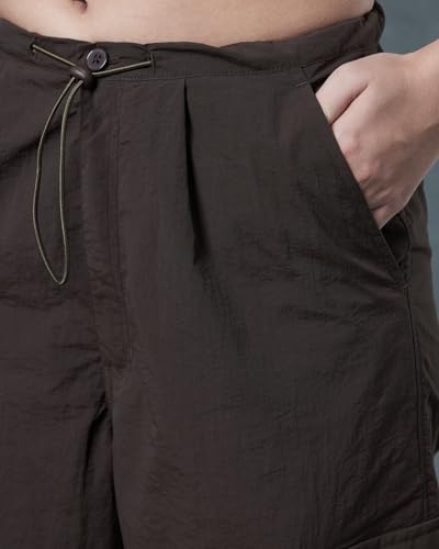 Image of Bewakoof Women's Relaxed Fit Mid Rise Pants