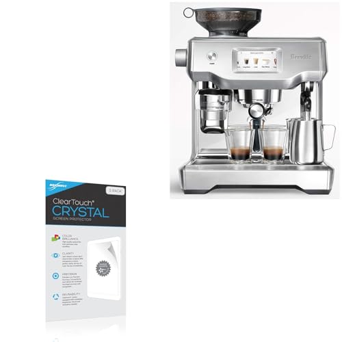 BoxWave Screen Protector Compatible with Breville The Oracle Touch - ClearTouch Crystal (2-Pack), HD Film Skin - Shields from Scratches