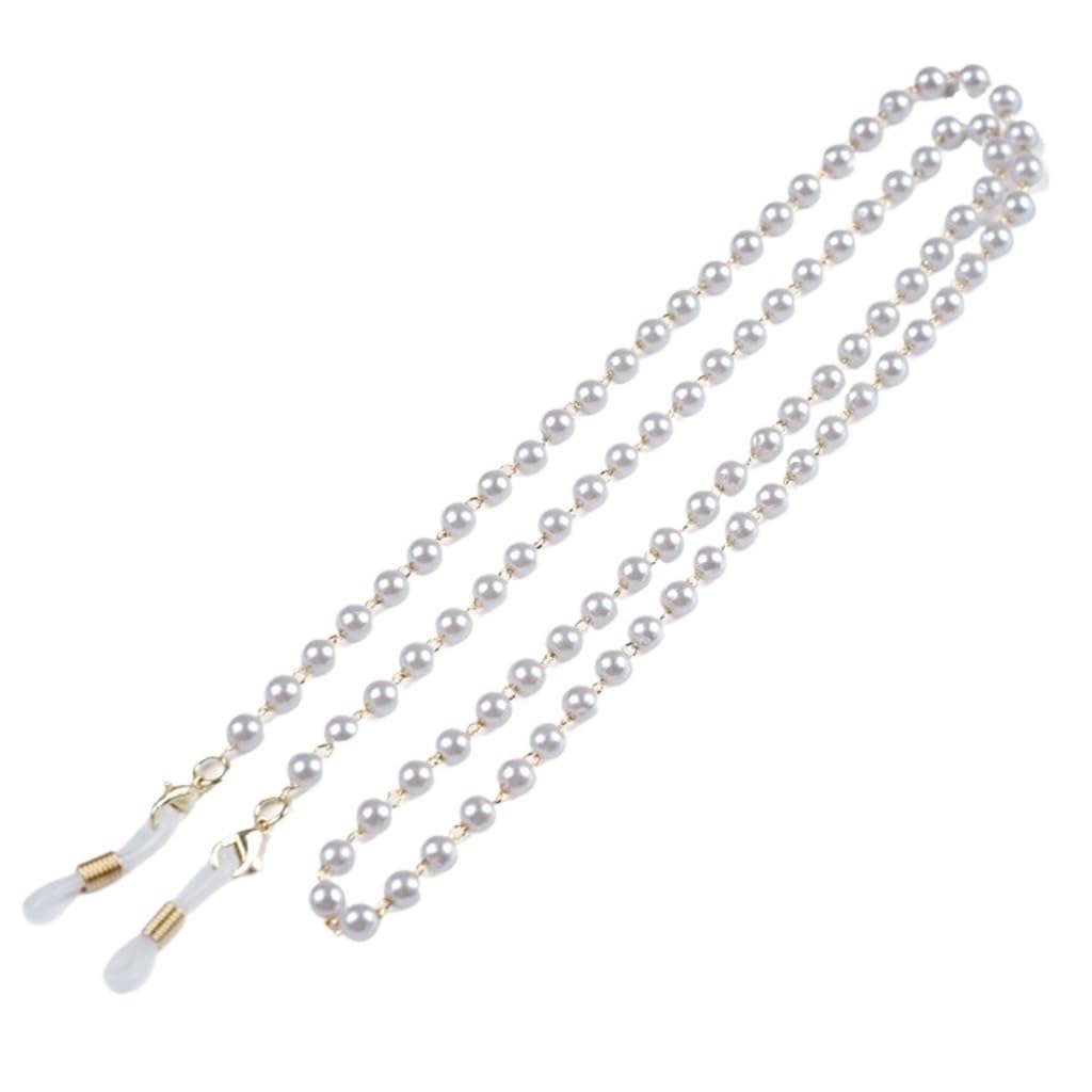 Chaîne de perles lunettes lanière cordon amovible femme