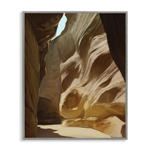 Peaceful Arid Canyon Landscape, 11 x 14 Inch Framed Giclée Print