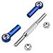 Adjustable 80-98mm Aluminum Turnbuckles and Camber Links with Rod Ends for RC Traxxas Slash 4x4 1/10 Short Course Racing Truck Option Upgrade Parts (Navy Blue)