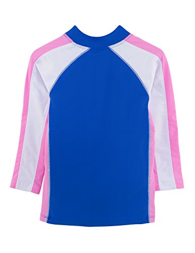 Image of Girls Long Sleeve Rash Guard 12 mos - 12 yrs, UPF 50+ Sun Protection