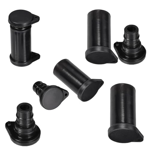 MEETOOT 8 peças de silicone à prova de intempéries solar poeira e conector de tampa impermeável para