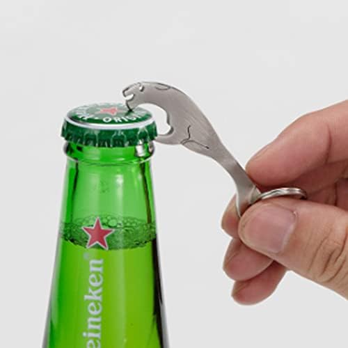 Miniatura 2 de Llavero abrebotellas portátil de metal para abrebotellas de cerveza, llavero para bebidas de soada, abrebotellas, llavero, regalo de Navidad y
