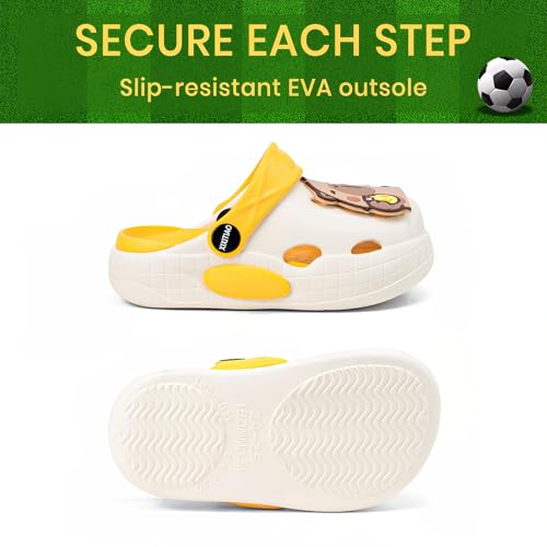 Image of Cute Capybara Slippers for Kids,Kids Girls Boys Clogs Garden Shoes,Funny Toddler Animal Slides Sandals,Water Shower Beach Pool Slippers Indoor Outdoor