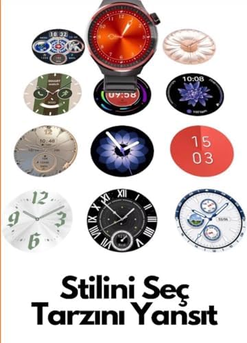 HW-10 PRO MAX AMOLED EKRAN İOS/ANDROİD UYUMLU AKILLI SAAT METAL KORDON HEDİYELİ - Görsel 4