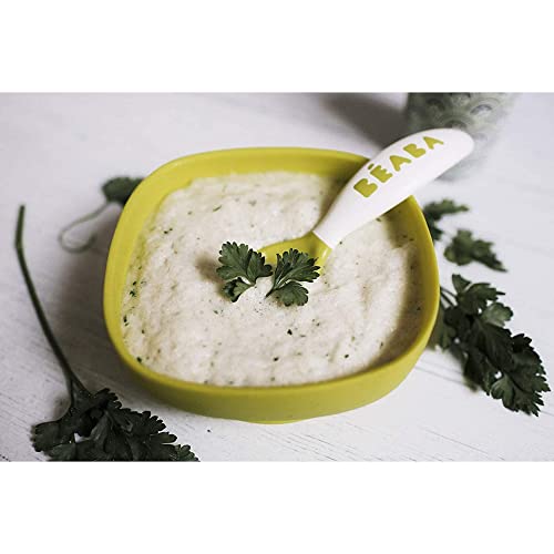 Couverts ergonomiques BÉABA pour accompagner les premiers repas de bébé à table - 5
