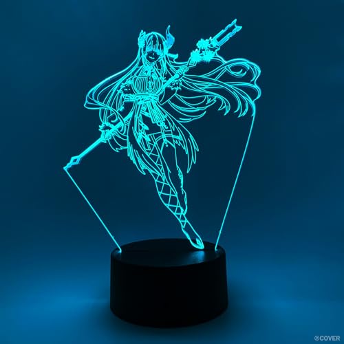 Veilleuse LED RVB 16 couleurs Hololive Nerissa Ravencroft avec socle tactile et télécommande - 7