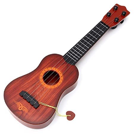 SAHAJ ENTERPRISES 4 String Acoustic Décor Guitar Childrens Educational Musical Instrument Child Learning Random Brown Best Gift 24 Inch Kids Keep Tone Picks Strap Ability Beginner Sound (Guitar) (B0BZ8Q7CT6) Amazon Price History, Amazon Price Tracker