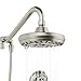 Oasis Rain Shower Head with Handheld Spray - 1053-BN, Brushed Nickel Finish - 7
