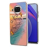 Holibanna Chic Girly Smartphone Hülle aus TPU Schlankes Stoßfestes Design mit Einzigartigem Muster Kompatibel mit Xiaomi Mi Schützt vor Stößen und Kratzern Leicht und für Optimalen Komfort