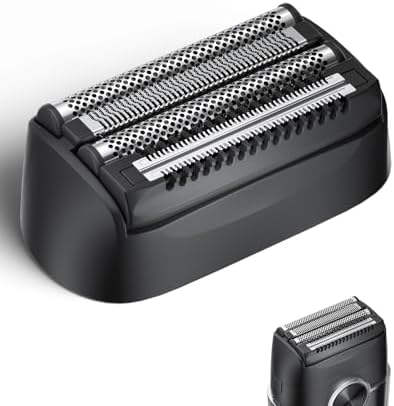 Scherkopf für Folienrasierer Herren, kensen 4D Rasierkopf Schwimmender | Ersatzscherfolie Scherkopfersatz für Mini Foil Shaver Neueste Aufrüstung für Bart Gesicht Reise