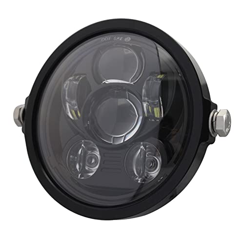Phare LED 7 pour moto avec support antibrouillard étanche et puissant