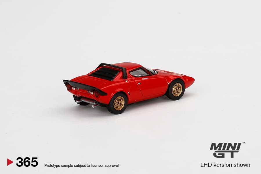 Miniatura 4 de True Scale Miniatures Modelo Coche para Lancia Stratos HF Stradale Rosso Arancio Limited Edition 164 Diecast Model Car MGT00365