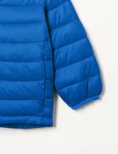 Amazon Essentials Boys' Lightweight Water-Resistant Packable Hooded Puffer Jacket, Insulated, Blue, XX-Large - Thumbnail 5