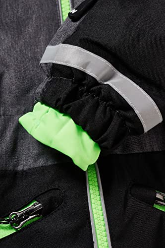 Foto von C&A Kinder Jungen Skioverall Polyester Melange/Meliert Nicht wasserfest schwarz 98