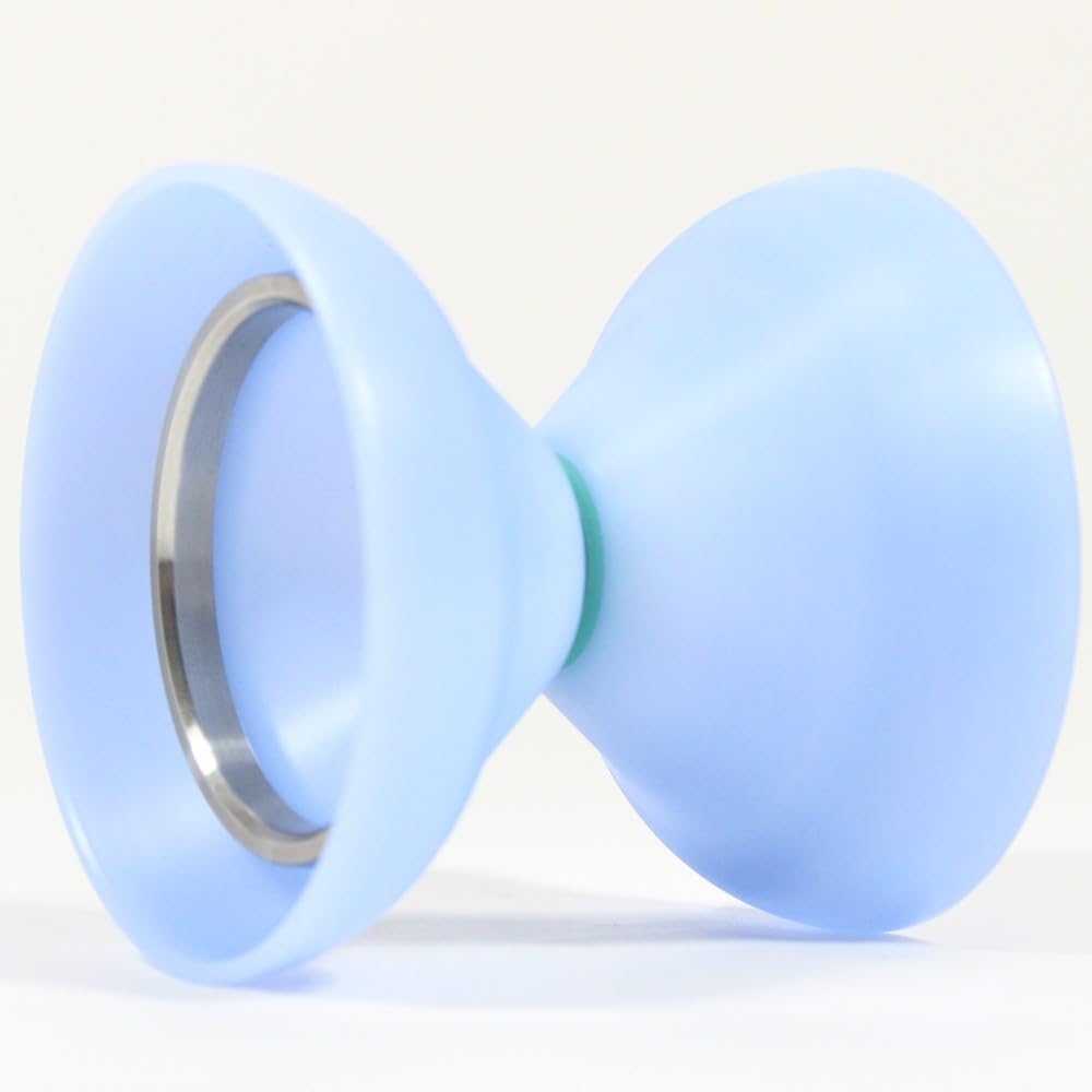W1LD (Worldwide 1nnovative Leading Design) Relentless Yo-Yo - Ryan Connolly Signature Offstring YoYo (Light Blue with SS Rings Alan Chang)