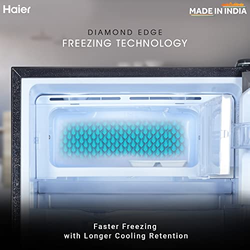 Image of Haier 175 L 2 Star Direct Cool Single Door Refrigerator Appliance (2023 Model, HED-182ME-N, Marine Erica)