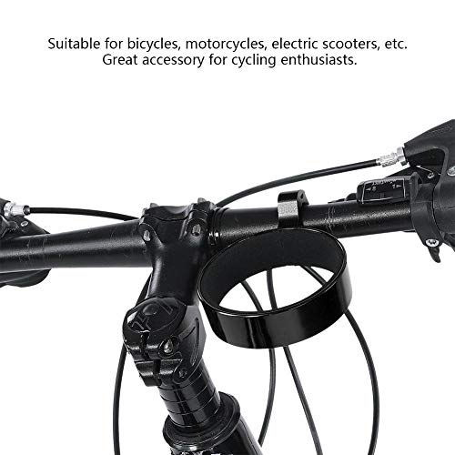 Coffee Cup Cage, Aluminum Alloy Bicycle Bottle Cages Drink Bottle Mount Carrier Bike Cup Holder for Road Bike Mountain Bike(Black) - Image 3