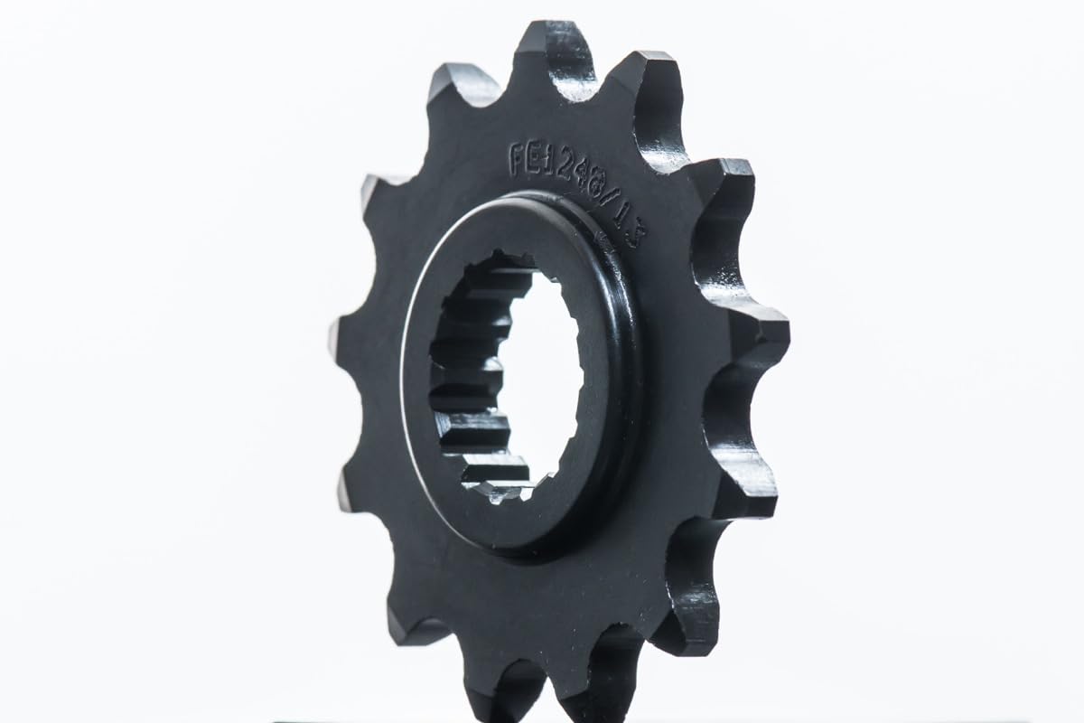 Kit de cadena con piñón de carreras ultra reforzada RK compatible con KTM EXC Enduro 125 2004 13X50 corona de acero