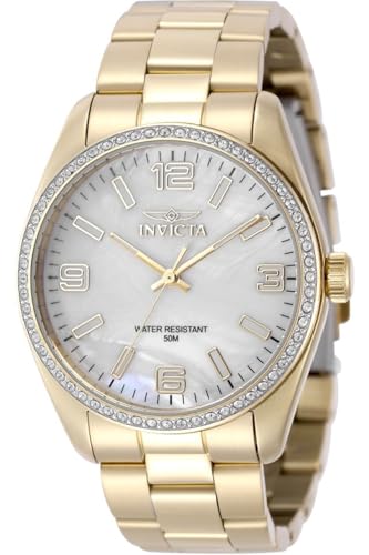 Montre femme en acier Invicta Specialty 50131 avec mouvement quartz et cadran nacre