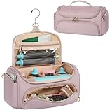 Shupaii Travel Case Compatible with Dyson Airwrap Complete Styler, Hair Tools Travel Bag for Airwrap All Models, Long Barrel, Hair Curler Accessories, Purple Pink