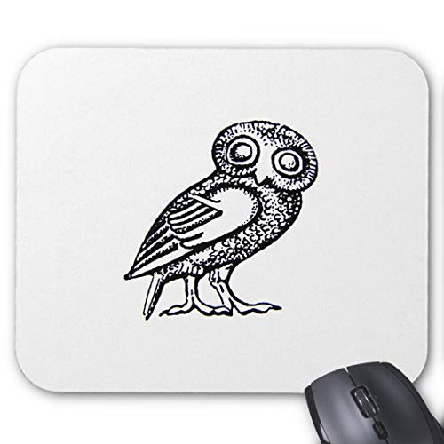 Preisvergleich Produktbild Mauspad mit seidenweicher Textiloberflche - Mouse Pad Paradise (antistatische Wirkung - perfekte Gleiteigenschaft PC / Computer Mousepad)-athenas owl