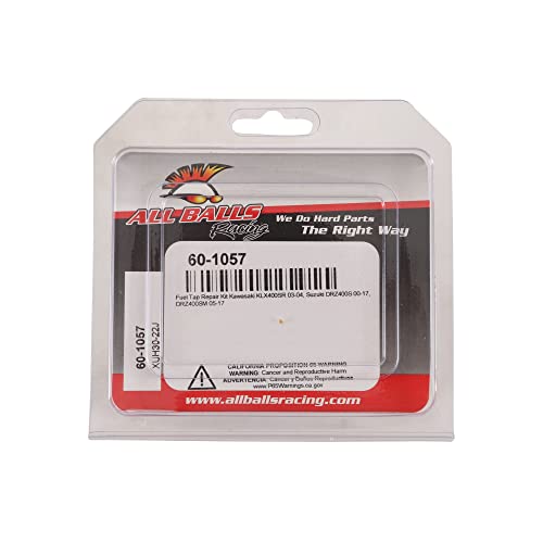 Image of All Balls Racing 60-1057 Fuel Tap Repair Kit Compatible With /Replacement For Suzuki DR-Z 400 S 2000-2016, DRZ400SM 2017, DR-Z 400 SM 2005-2016, DRZ400S 2017