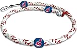 MLB Cleveland Indians Classic Frozen Rope Baseball Necklace