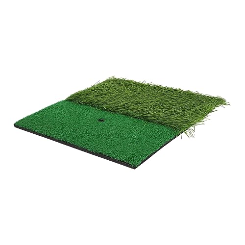 NAMOARLY Golf Swing Practice Mats Golf Pad for Practice 30x30'' Simulated Grass Mat Portable Golfing Training Equipment for Home Office or Outdoor Use