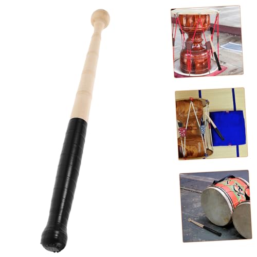 Mazas para batería Levemolo de 35 cm beige miniatura 2