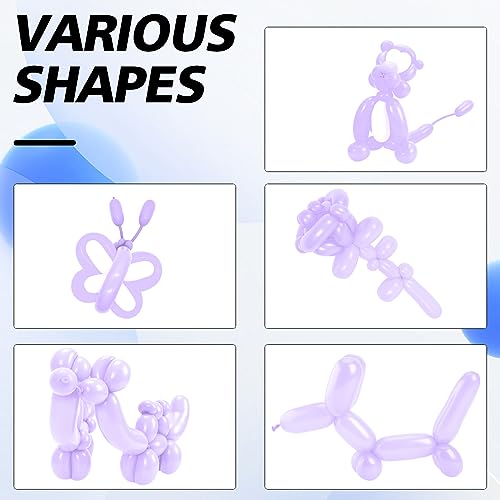 Image of 260 Macaron Pink Balloons - Long Balloons Kit for Arch & Animal Twisting