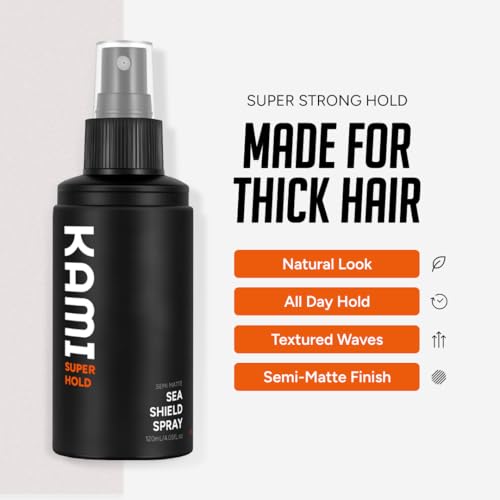 Spray de Sal Kami Sea Shield para Cabello, 120 ml miniatura 2