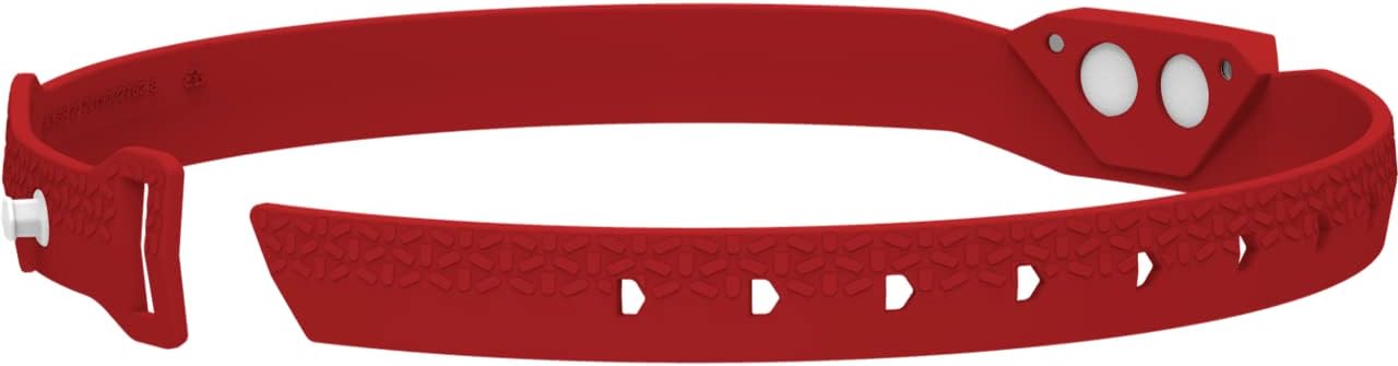 Longiv Pet Therapeutic Collar for Dogs and Cats, with far Infrared and Magnetics for Pain Relief, Muscle & Joint Pain from Dog Arthritis & More - Infrared Waves from 4 to 14 microns. (XL, Red)